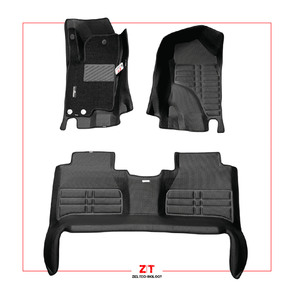 Alfombras Nissan Frontier 2018+/ Renault ALASKAN 11-2020+ 2 filas