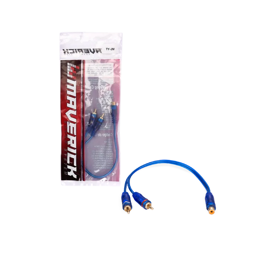 Fichas De Audio Divisor Rca Hembra A 2 Rca Machos. Clasico Divisor Para Instalar Canales De Potencias.