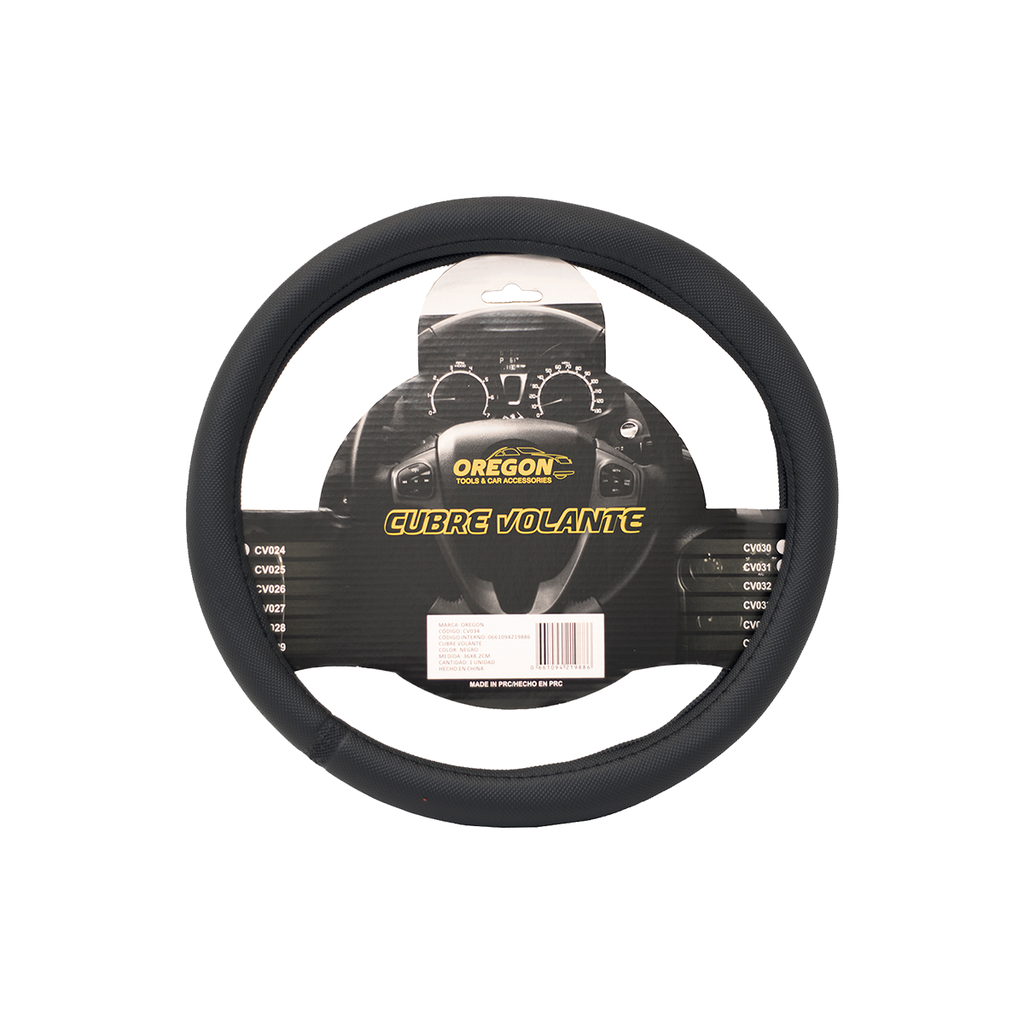 Cubre Volante Cubre Volante Pvc 36Cm Negro 368.2 Cantidad Por Caja Master 25