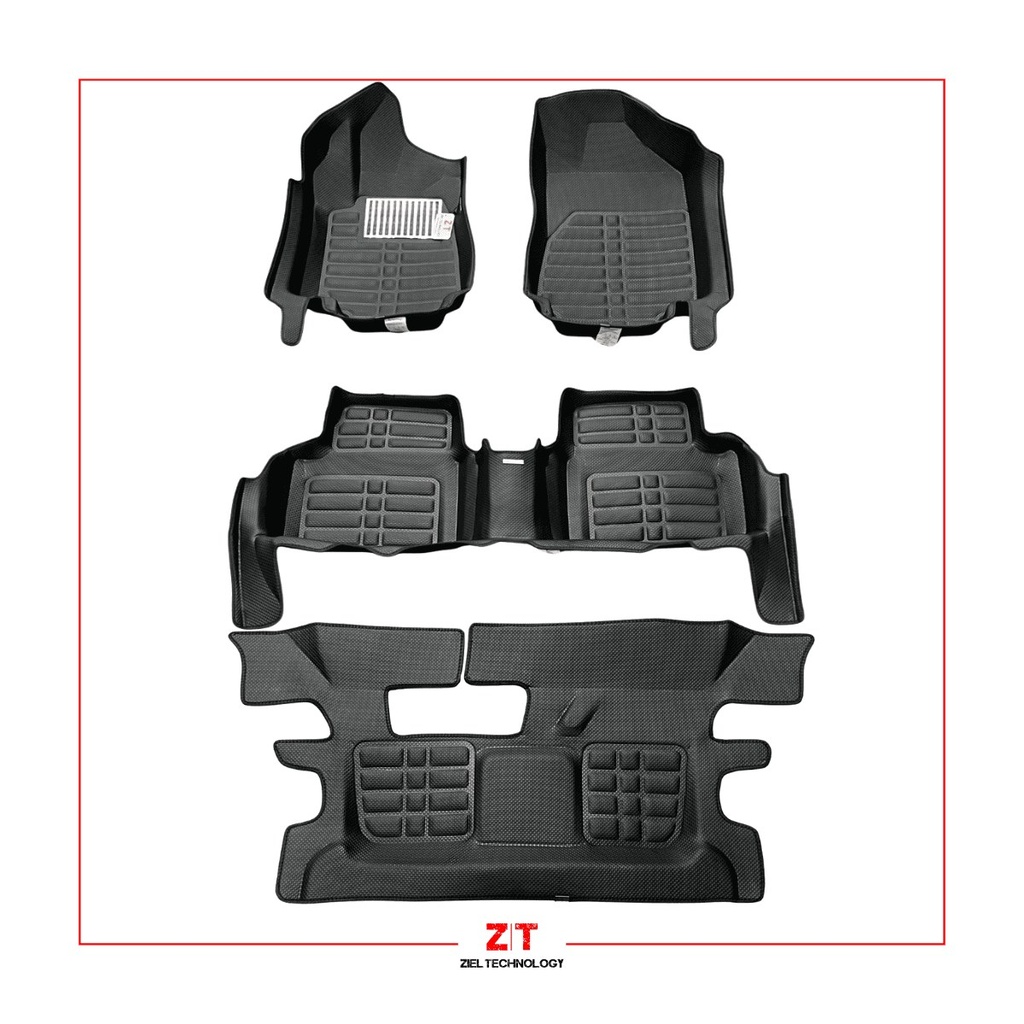 Alfombras Citroen C3 AirCross 7 asientos 5-2024 + 3 filas