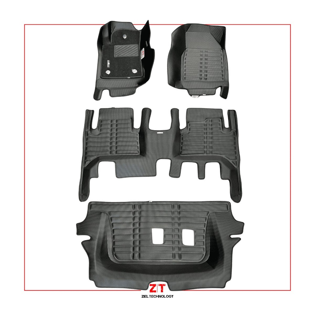 Alfombras Chevrolet Trail Blazer 1+2+3 fila 2013+ 3 filas