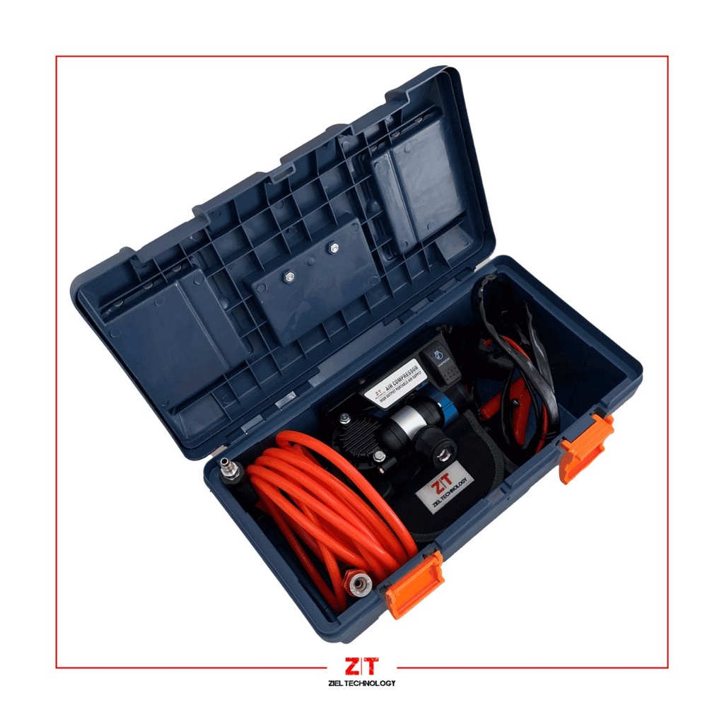 Compresor offroad con soporte on board (tipo ARB) C/Caja