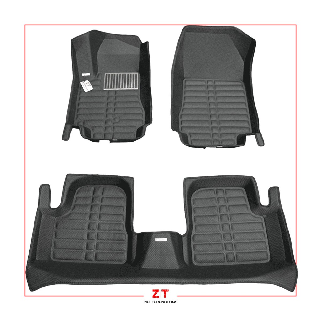 Alfombras Peugeot 208 Generacion 2 2020+ (solo para vehiculos con caja automatico) 2 filas