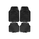 Alfombra PVC Aluminio Metalizada Mate 4 Piezas Negro 7045.5 / 4245.5