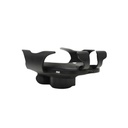 Accesorio para celular - Cargador y Soporte para Celular inalámbrico con Enganche a Rejilla de aire acondicionado o Sopapa para Vidrio / Tablero E Interface Micro USB