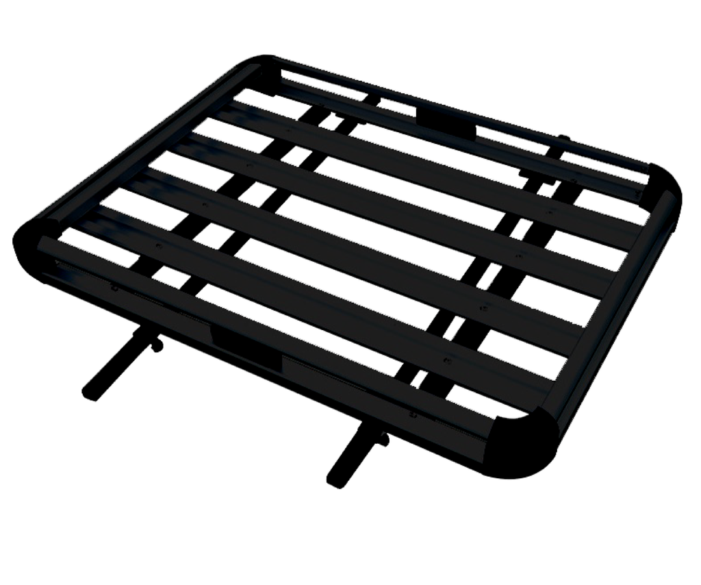 Parrilla para Techo universal de Aluminio Negra 127CM X 96CM X 12CM