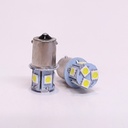 Lámpara LED de Señalización SMD - 1141 - 1156 - P21W 1 Polo 8 LED 5050 SMD - Blanco 12V Unidades