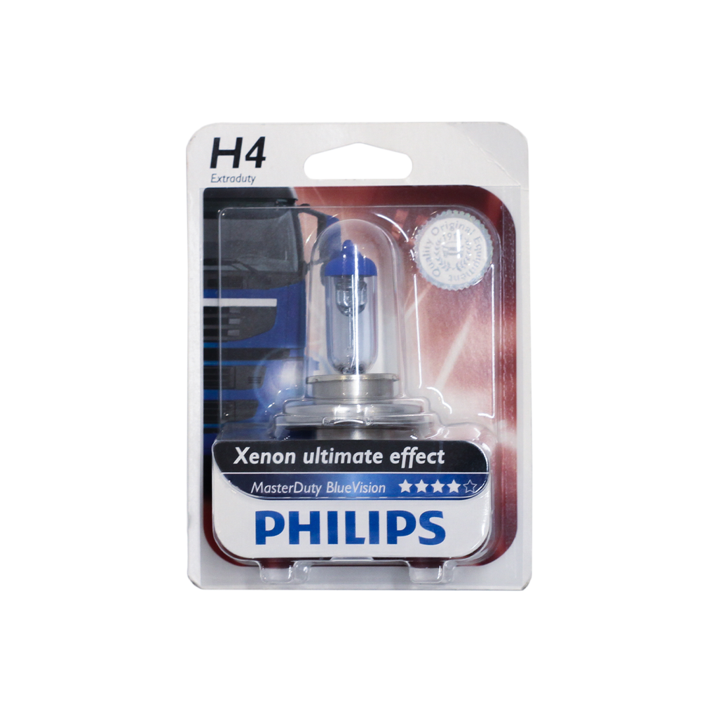 Lámpara master DUTY Blue Vision 24V - H4 13342MDBV 24V 75/70W P43T B1