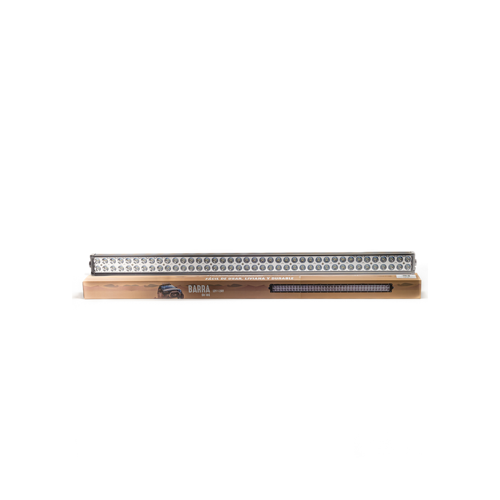 Barra LED off-road recta de 80 LED 240 W - Epistar (1,13 m de Largo), carcasa de aluminio, - haz de luz spot