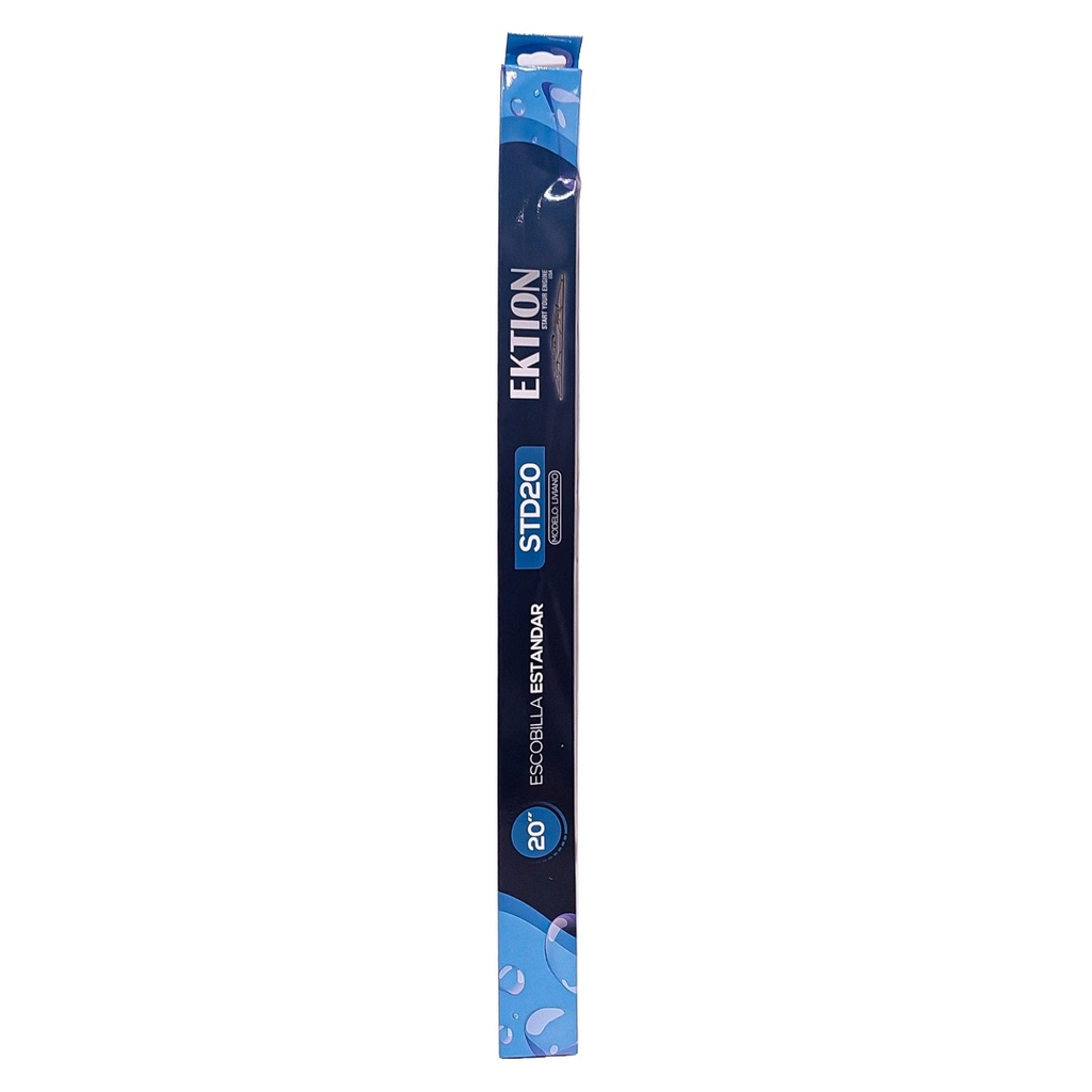 Escobilla limpiaparabrisas FLAT universal 20" chata, enganche estándar