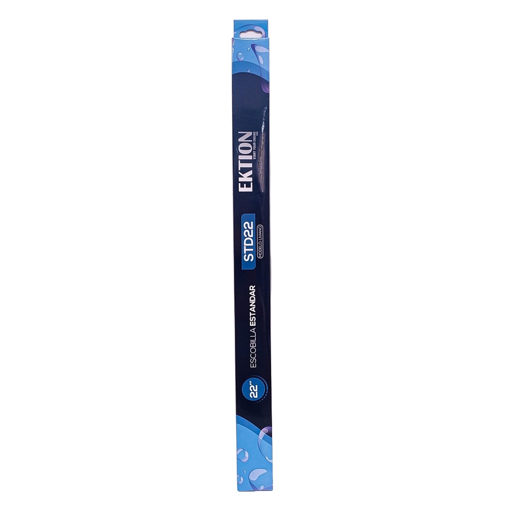Escobilla limpiaparabrisas FLAT universal 22" chata, enganche estándar