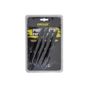 Juego de protectores de puerta negros, 4 piezas