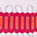 Modulo LED COB - Tabla Rigida COB Rojo 24V 7CM X 1,5CM
