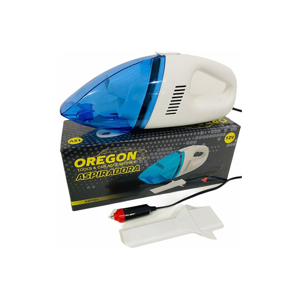 Mini aspiradora 12V 60W blanca