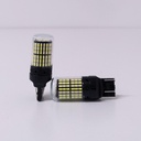 Lámpara LED de Señalización CSP CANBUS - - 7443 - 12066 W21/5W 2 Polos sin Culote 144 LED - CANBUS - Blanco 12V - 24V