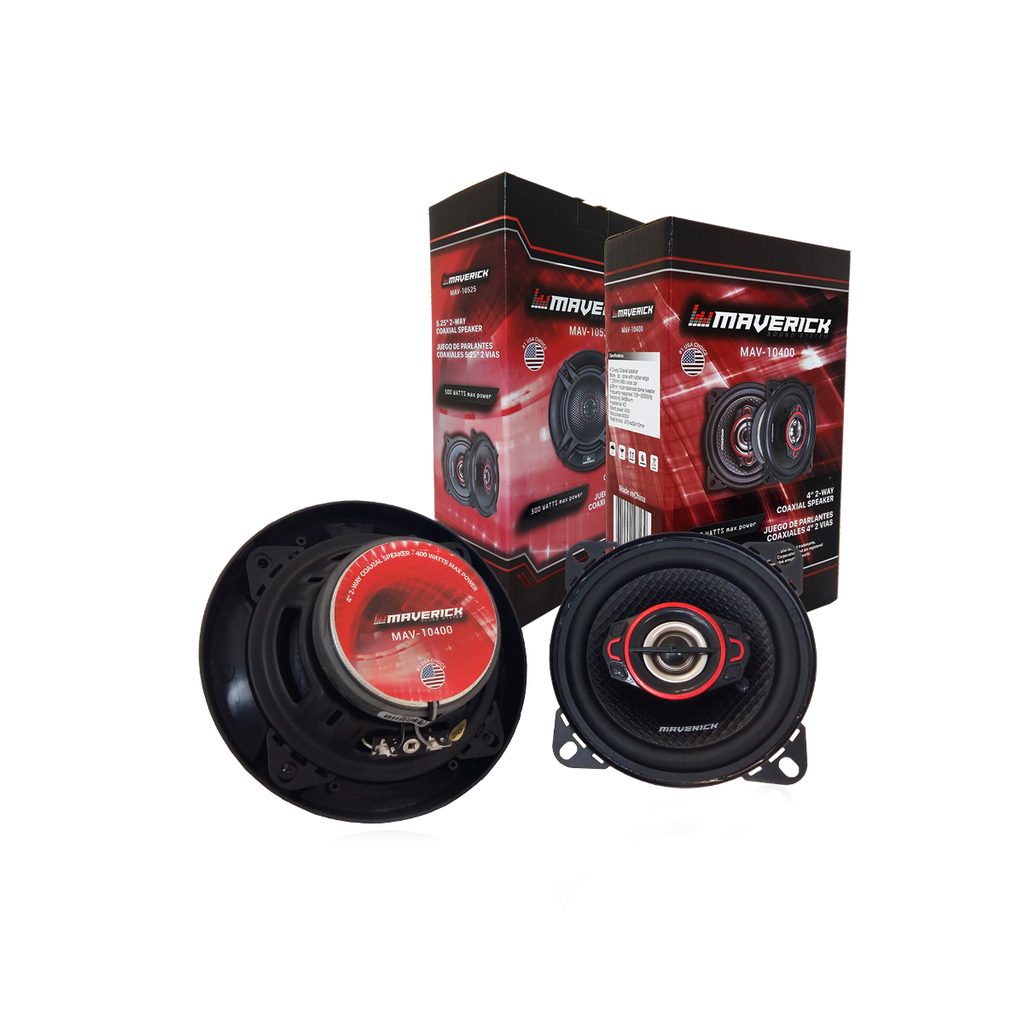 Juego de Parlantes - Juego de Parlantes Coaxiales 4 - 2 Vias