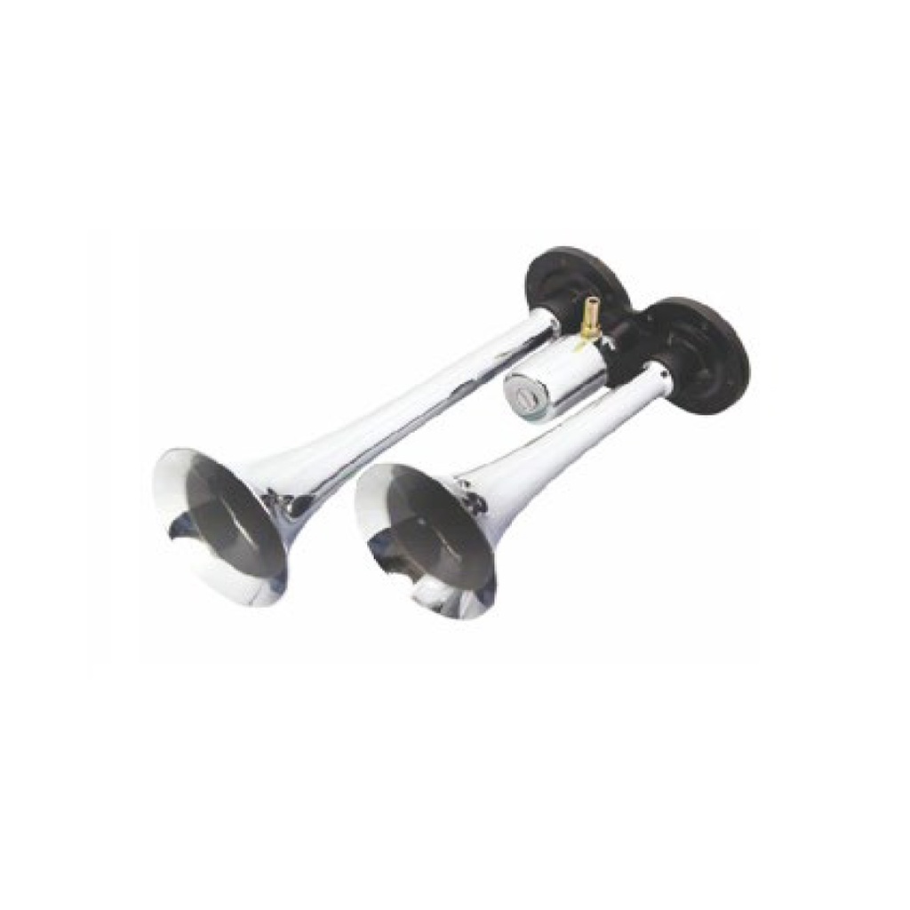 Bocina de aire Corneta Doble Voltaje 12V - 24V Envase por Unidad