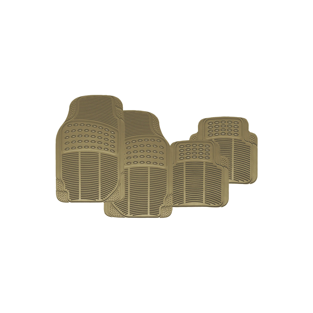 Alfombra PVC 4 Piezas Beige 7245 / 44.545