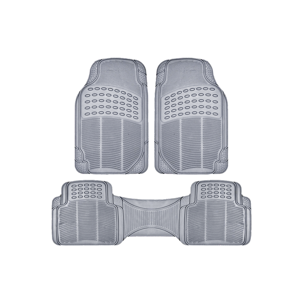 Alfombra PVC 3 Piezas Gris 7243 / 43137