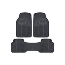 Alfombra PVC 3 Piezas Negro 7243 / 43137