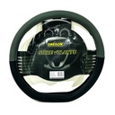 Cubre Volante - Cuero Sintético Premium Deportivo Chato Negro 38CM