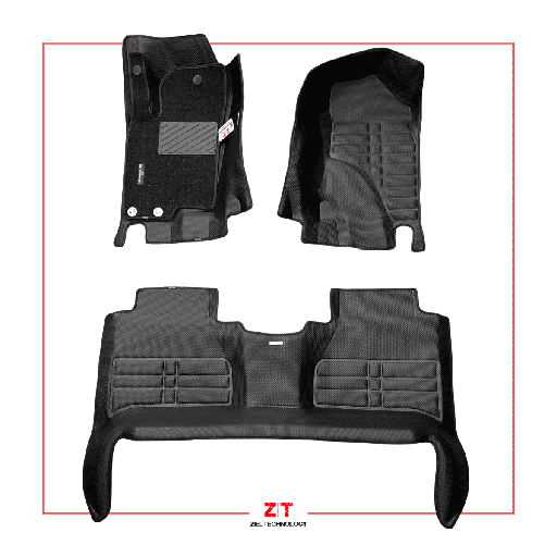 [ZTNFRA] Alfombras Nissan Frontier 2018+/ Renault ALASKAN 11-2020+ 2 filas