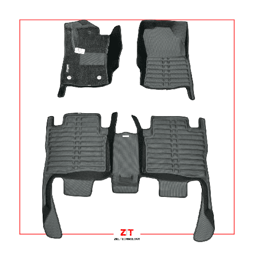 [ZTTSW47512] Alfombras Toyota SW4 16+ / Innova 17+ 1ra y 2da fila