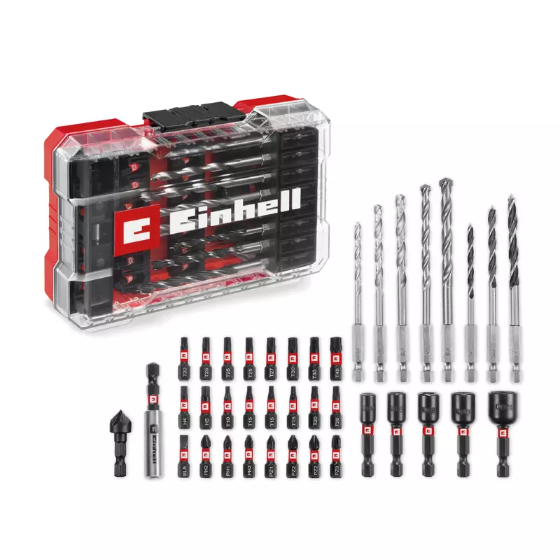 [49108759] Set de mechas y puntas de impacto 39 piezas