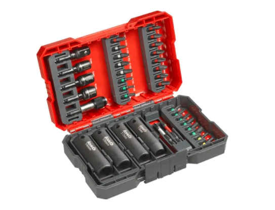 [49109020] Kit de puntas y accesorios 35 piezas KWB