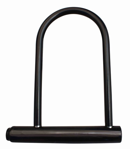 [OREPIT014] Traba Candado Con Llave Universal Para Motos Y Bicis Color Negro Medidas 130 X 210 Mm