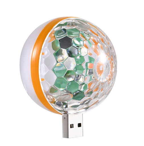 [KUBUSB-DECO] Luz Led Decorativa Luz Interiorrgb Decorativa Tipo Boliche Con Conexion Usb