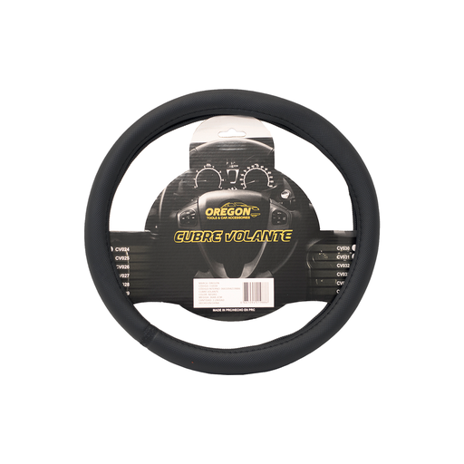 [ORECV034] Cubre Volante Cubre Volante Pvc 36Cm Negro 368.2 Cantidad Por Caja Master 25