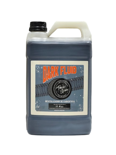 [TOXGAL-DARKFL] Toxic Gallons Company Dark Fluid 4L. Revitalizador De Neumaticos