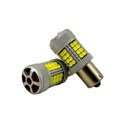 [IROLED12498ULTRABL] Led Senalizacion Cree 1156 / 1141 P21W Color Blanco - 24 Watts Super Canbus- 40 Led Cree - 12V/24V