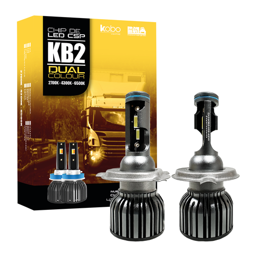 [IRODU-KB2-H4] Off Road Kit De Led Dob Gtx Dual Colour 24V Blanco + Ambar H4 30000Lm 42 Watts Chip Dob Cooler Gtx Ultima Generacoon Origen Aleman Uso Especial 24V Cantidad Por Caja Master 50