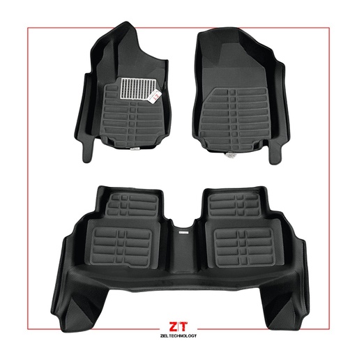 [ZTCC3AIR5] Alfombras Citroen Basalt 1-2025 + / Citroen C3 AirCross 5 asientos 5-2024 + 2 filas
