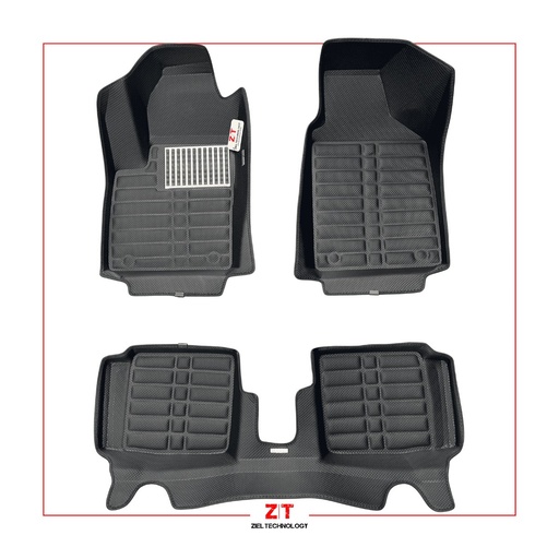 [ZTF500] Alfombras Fiat 500 2009- 2019 2 filas