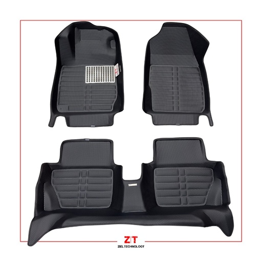 [ZTFFIE] Alfombras Ford Fiesta KD 2011-2018 2 filas