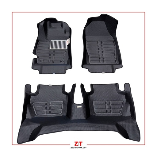 [ZTFFK] Alfombras Ford Ka 3-2016-8-2021 2 filas