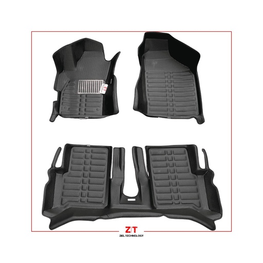 [ZTFMOB] Alfombras Fiat Mobi 7-2016+ 2 filas