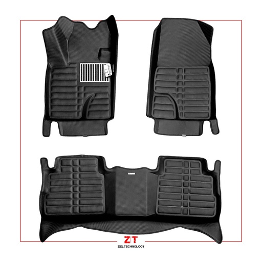 [ZTGWMH6] Alfombras GWM Haval H6 Hibrida HEV 6-2025+ 2 filas