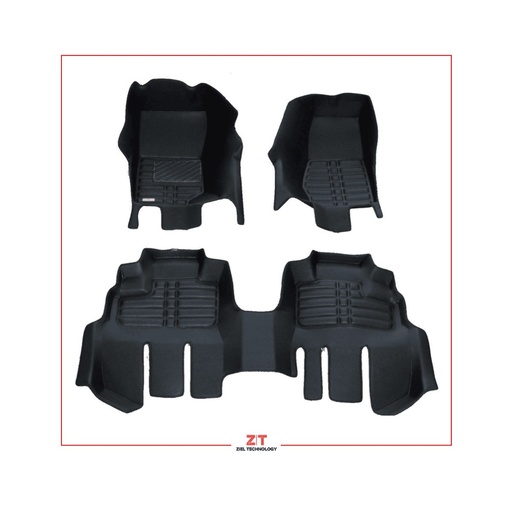 [ZTJWJK] Alfombras Jeep Wrangler JK 4 ptas 2007-2-2020 2 filas