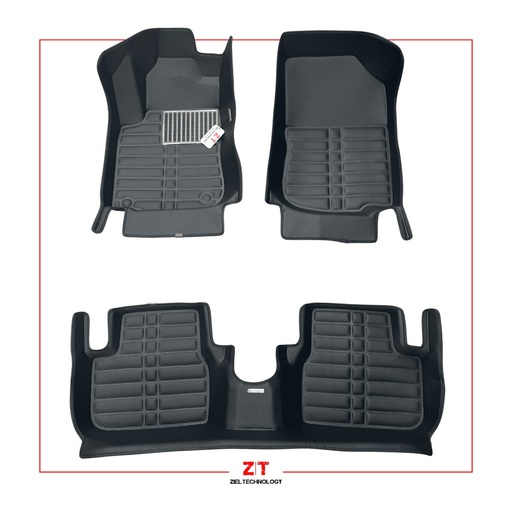 [ZTP2081] Alfombras Peugeot 2008 G1 3-2016-6-2024 / Peugeot 208 Generacion 1 7-2013-3-2020 2 filas