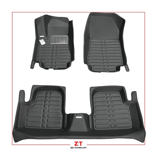 [ZTP2082] Alfombras Peugeot 208 Generacion 2 2020+ (solo para vehiculos con caja automatico) 2 filas