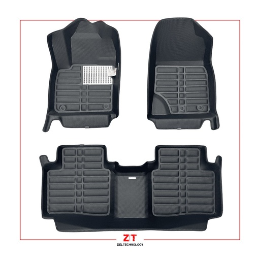 [ZTRK2] Alfombras Renault Koleos G3 8-2025+ (no apto para version gasolina) 2 filas