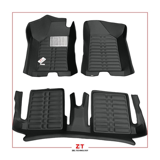 [ZTVWGL] Alfombras VW Gol G5 2007-1-2022 Voyage 11-2008-12-2022 + (sin posa vasos trasero) 2 filas