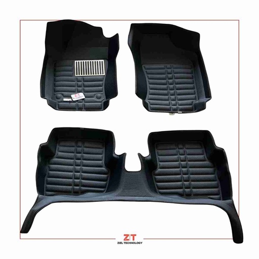 [ZTVWS] Alfombras VW Suran 2006-2019 & VW Fox 2005-2020 2 filas