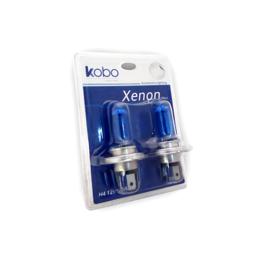 [KOB12342XEN] Lámpara Blue Vision - H4 PT43 60/55W 12V Xenon Blue X Blister 2 Unidades