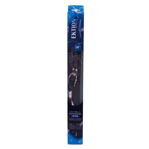 [FIT14] Escobilla limpiaparabrisas FIT universal 14" curva de goma