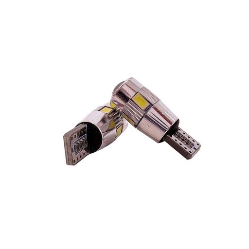 [LED12961LUCR6] Lámpara LED de Señalización Cree - - 2821 - T10 - W5W - Cree 6 LED con Lupa - Blanco 12V - Unidades